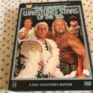 WWE  THE GREATEST WRESTLING STARS OF THE 80'S  THREE DISC. 2005